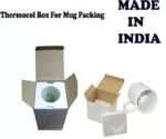Printed White Ceramic Coffee Mug For Employee with printed company logo or name. - Image 3
